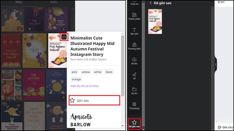 thiết kế nhanh cùng với template mẫu trên Canva
