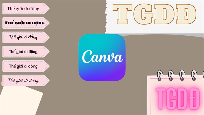 thiết kế nhanh cùng với template mẫu trên Canva