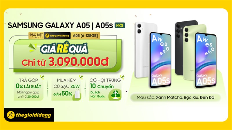 Cơ hội trúng chuyến du lịch Hàn Quốc trị giá đến 16 triệu khi mua điện thoại Samsung