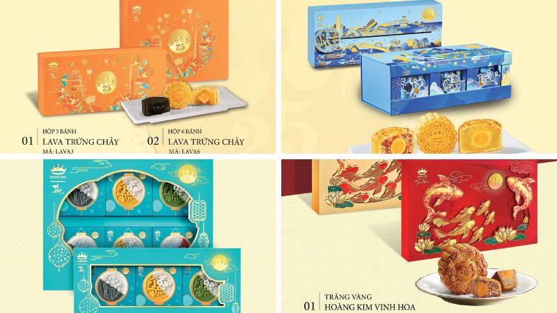 Bánh trung thu Kinh Đô năm 2023