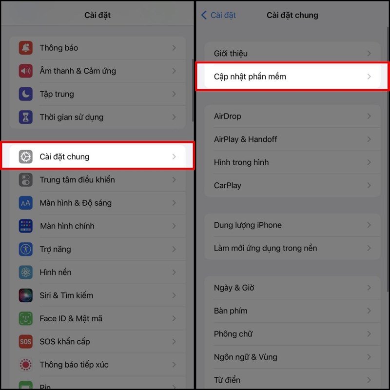 Cách cập nhật iOS 17 cho iPhone 15 Plus