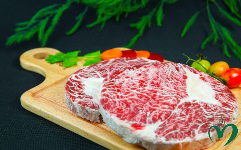 Nutritional value of rib eye of beef