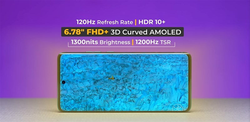 Vivo T2 Pro 5G được trang bị màn hình cong sang trọng cùng chất lượng hiển thị tuyệt vời Vivo T2 Pro 5G được trang bị màn hình cong sang trọng cùng chất lượng hiển thị tuyệt vời