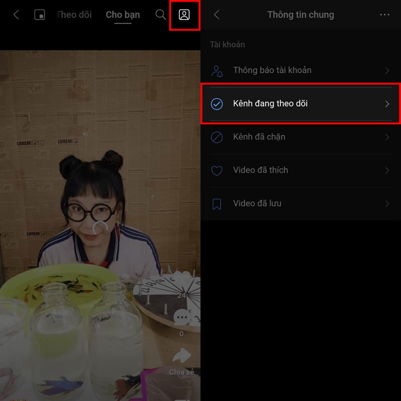 Cách xem tất cả các kênh đã theo dõi trên Zalo Video