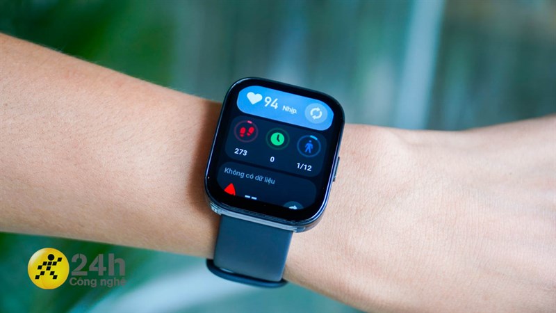 Amazfit Bip 5 hỗ trợ nhiều cảm biến theo dõi sức khỏe người dùng