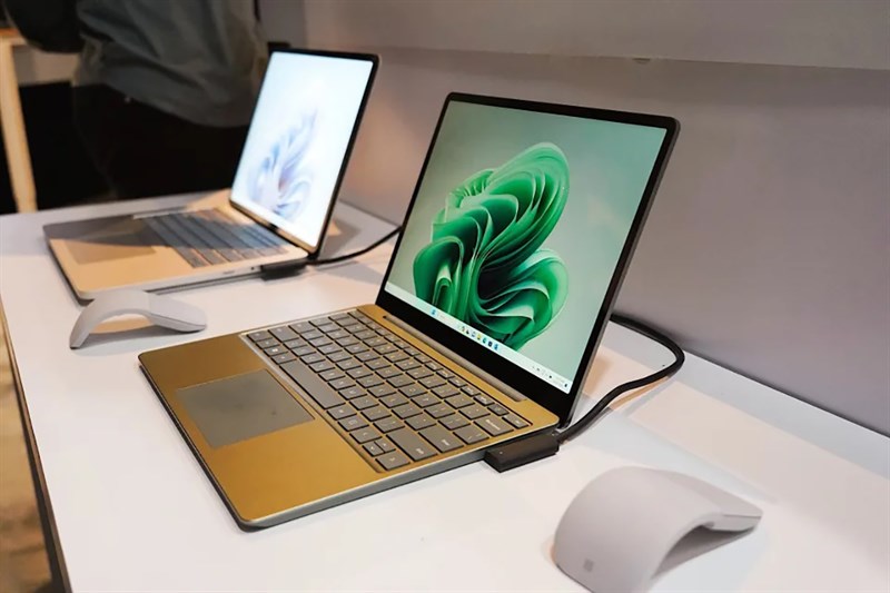 Surface Laptop Go 3 được thiết kế mỏng, gọn để người dùng sử dụng thoải mái