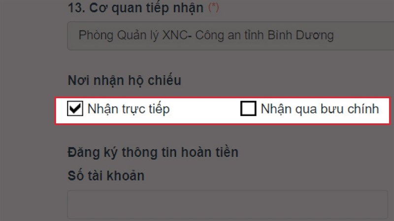 Cách làm hộ chiếu online cho trẻ dưới 14 tuổi