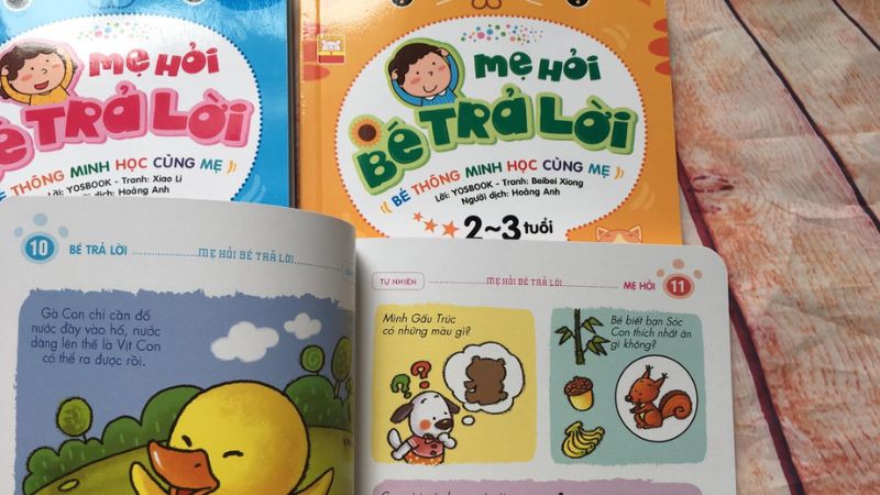 Mẹ hỏi bé trả lời (Từ 4 - 5 tuổi)