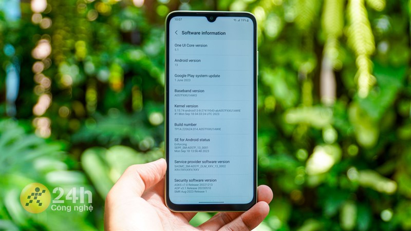 Galaxy A05s được trang bị bộ cấu hình nổi bật trong phân khúc giá rẻ