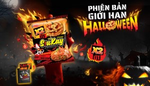 Mì SiuKay ra mắt phiên bản giới hạn mì SiuKay Halloween, cực cay, cực đã