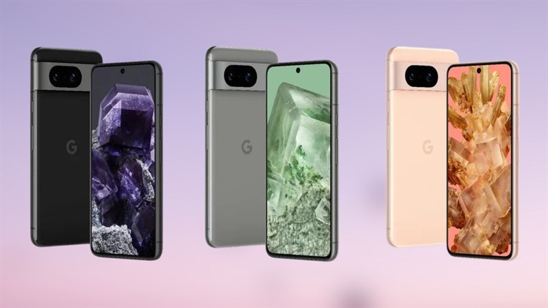Màu sắc trên Google Pixel 8