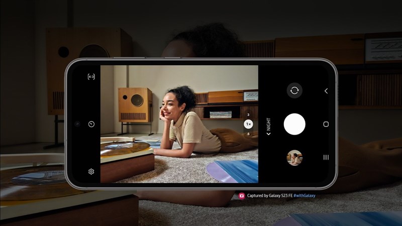Hệ thống camera của Galaxy S23 FE là không thể xem thường