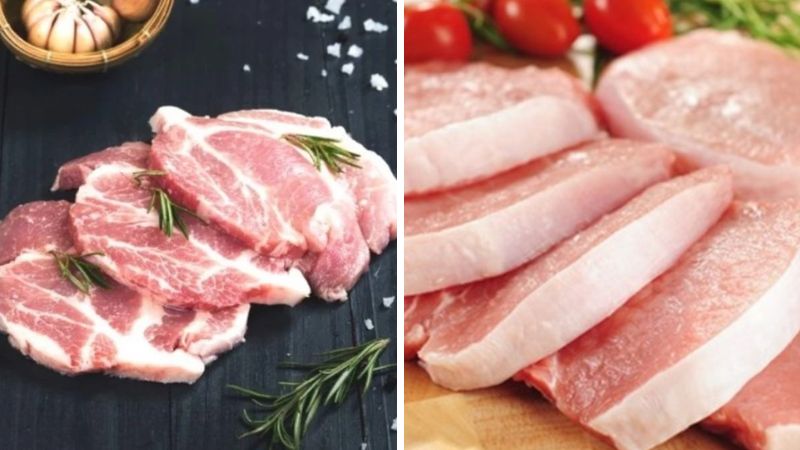 Distinguishing between pork belly and pork loin, how to choose and buy
