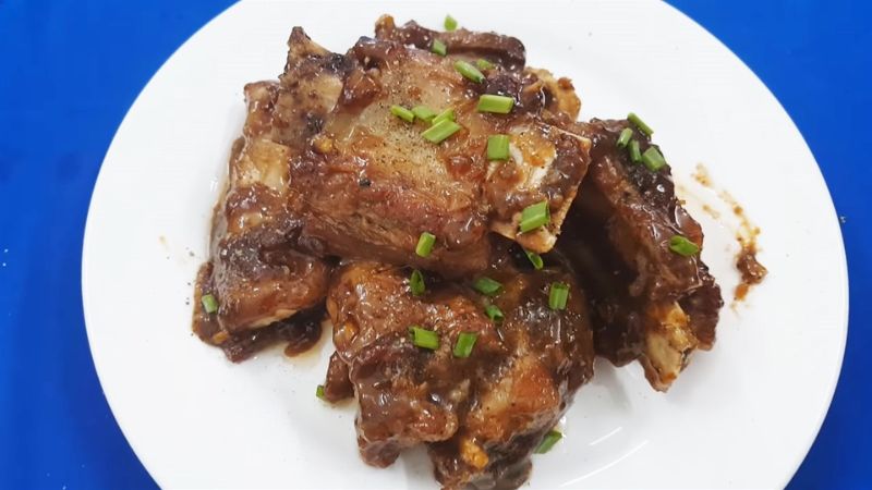 Black pepper beef ribs