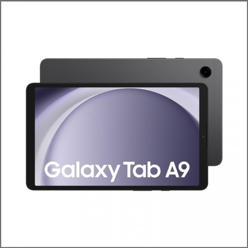 Thiết kế mặt trước của Galaxy Tab A9