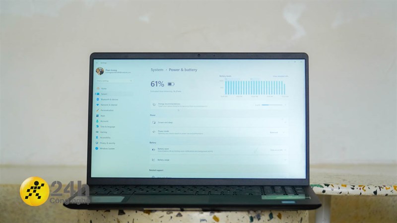 Dell Inspiron 3530 có thể đáp ứng thời gian sử dụng lâu dài của mình mà không cần tới sạc Dell Inspiron 3530 có thể đáp ứng thời gian sử dụng lâu dài của mình mà không cần tới sạc