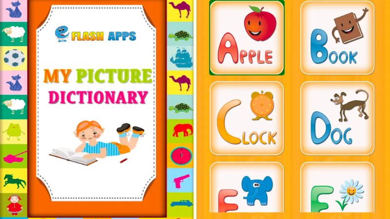 Ứng dụng Kids picture dictionary