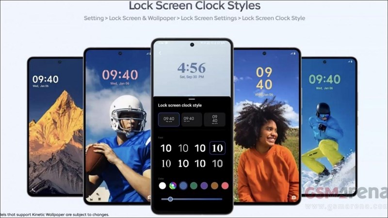 Người dùng giờ đây có thể tùy chỉnh kiểu đồng hồ trên màn hình khóa Người dùng giờ đây có thể tùy chỉnh kiểu đồng hồ trên màn hình khóa