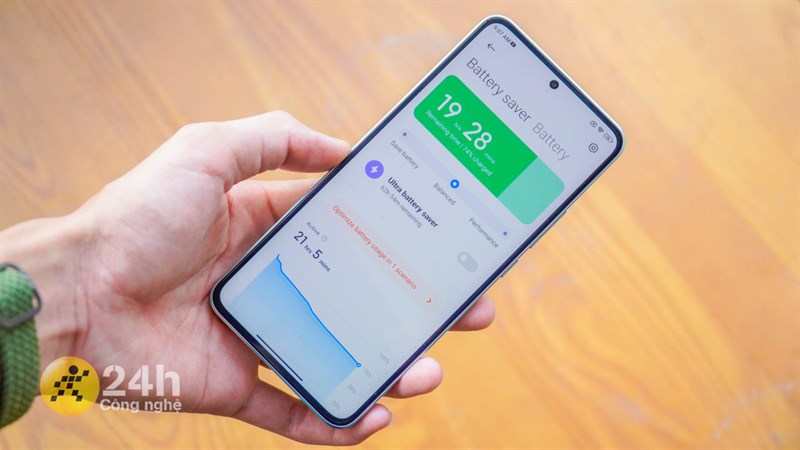 Trong điều kiện sử dụng bình thường Xiaomi 13T có thể hoạt động cả ngày dài