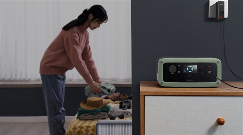 Trạm sạc Baseus 90000mAh có thể cung cấp điện cho các thiết bị lớn