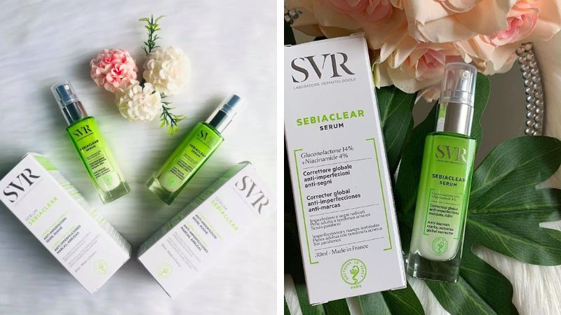 Tinh chất SVR Sebiaclear Serum không có tác dụng phụ