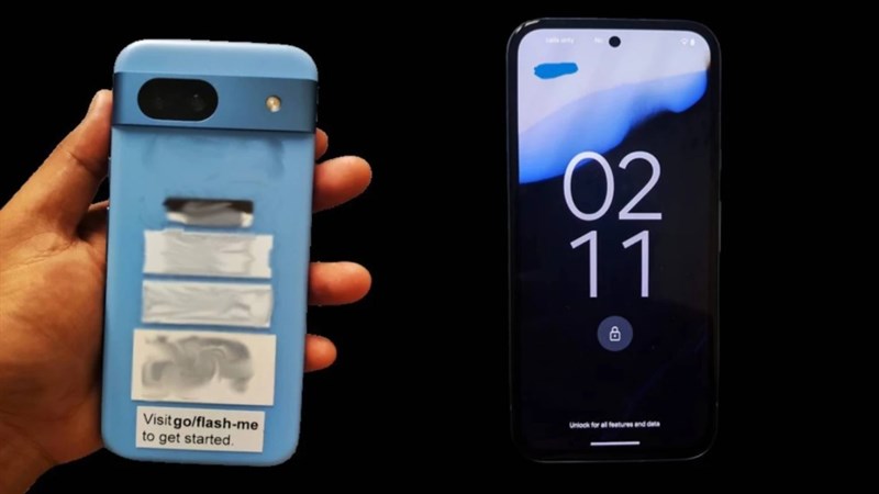 Pixel 8a theo ảnh mà leaker Abhishek Yadav đăng tải Pixel 8a theo ảnh mà leaker Abhishek Yadav đăng tải