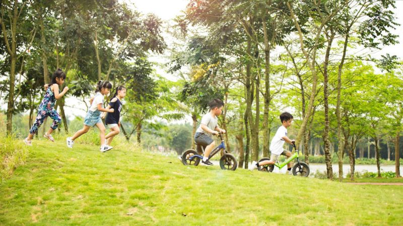 Parks, outdoor playgrounds