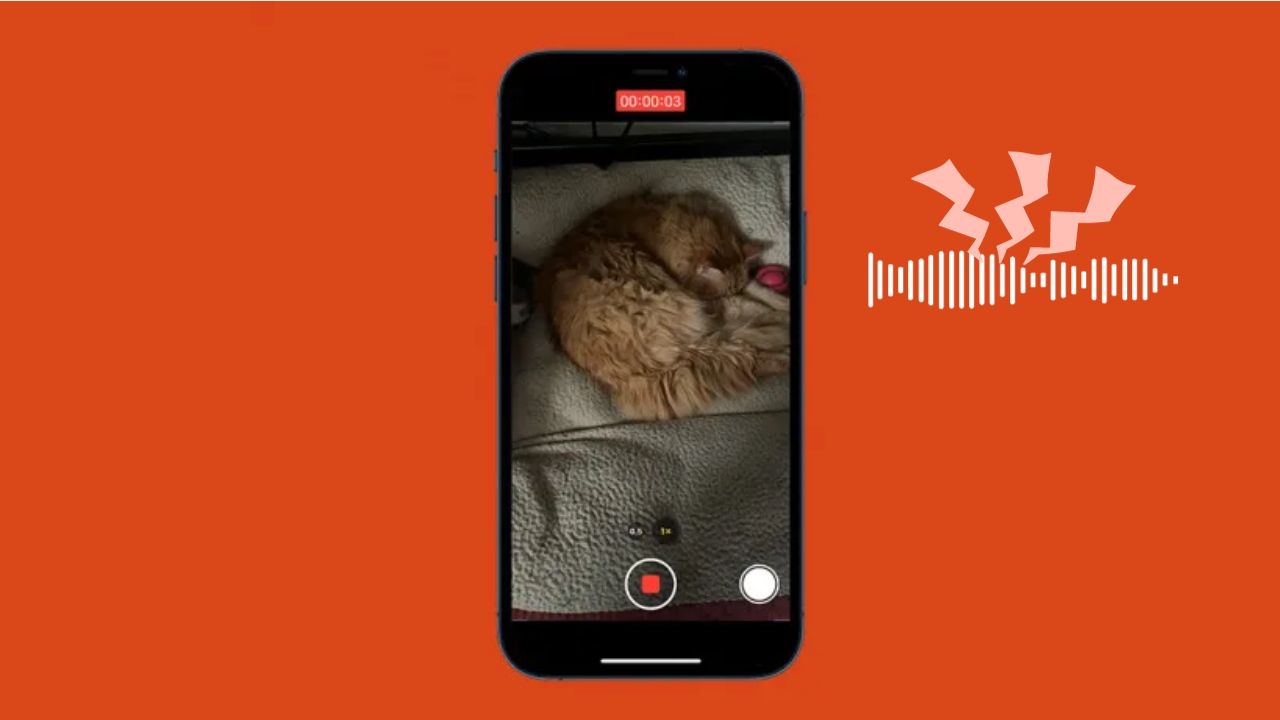 iPhone quay video bị rè