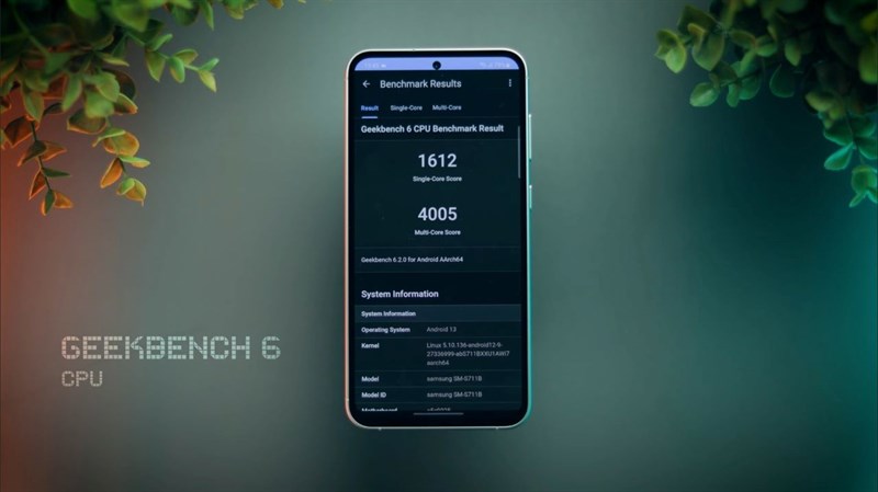 Điểm Geekbench 6 của Galaxy S23 FE