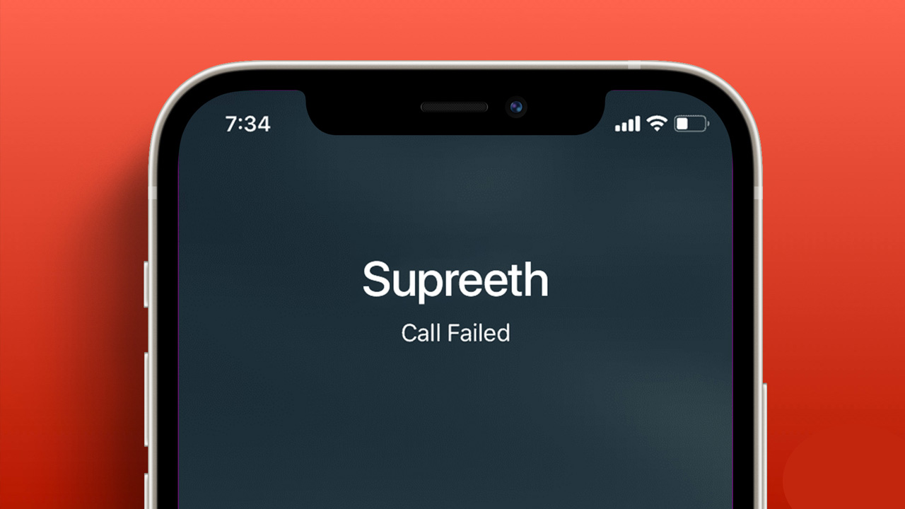 iPhone không gọi được