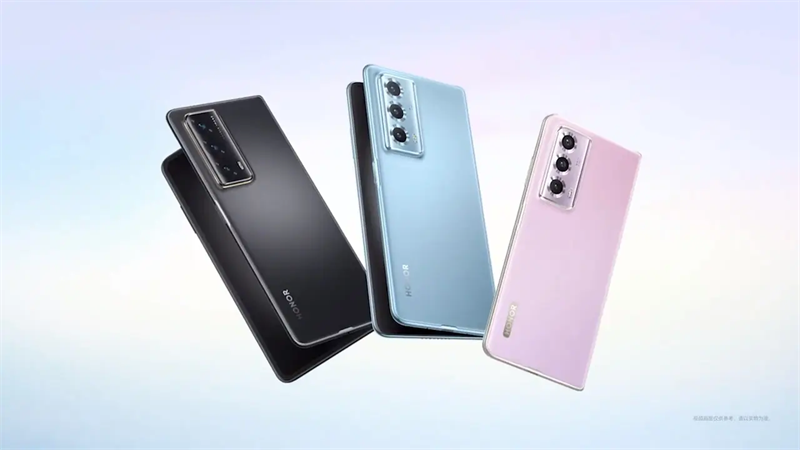 Honor Magic Vs 2 có các tuỳ chọn màu gồm Glacier Blue, Velvet Black và Coral Purple Honor Magic Vs 2 có các tuỳ chọn màu gồm Glacier Blue, Velvet Black và Coral Purple