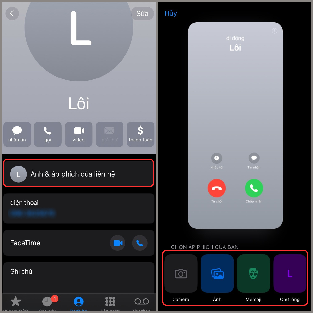 Contact Poster là gì Contact Poster là gì