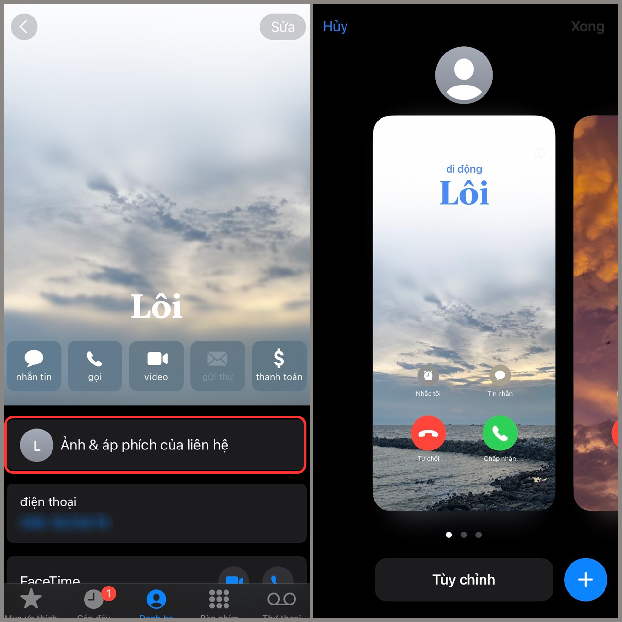 Contact Poster là gì Contact Poster là gì