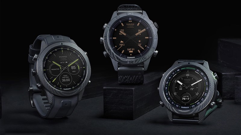 Garmin ra mắt bộ ba smartwatch mới thuộc bộ sưu tập MARQ 2