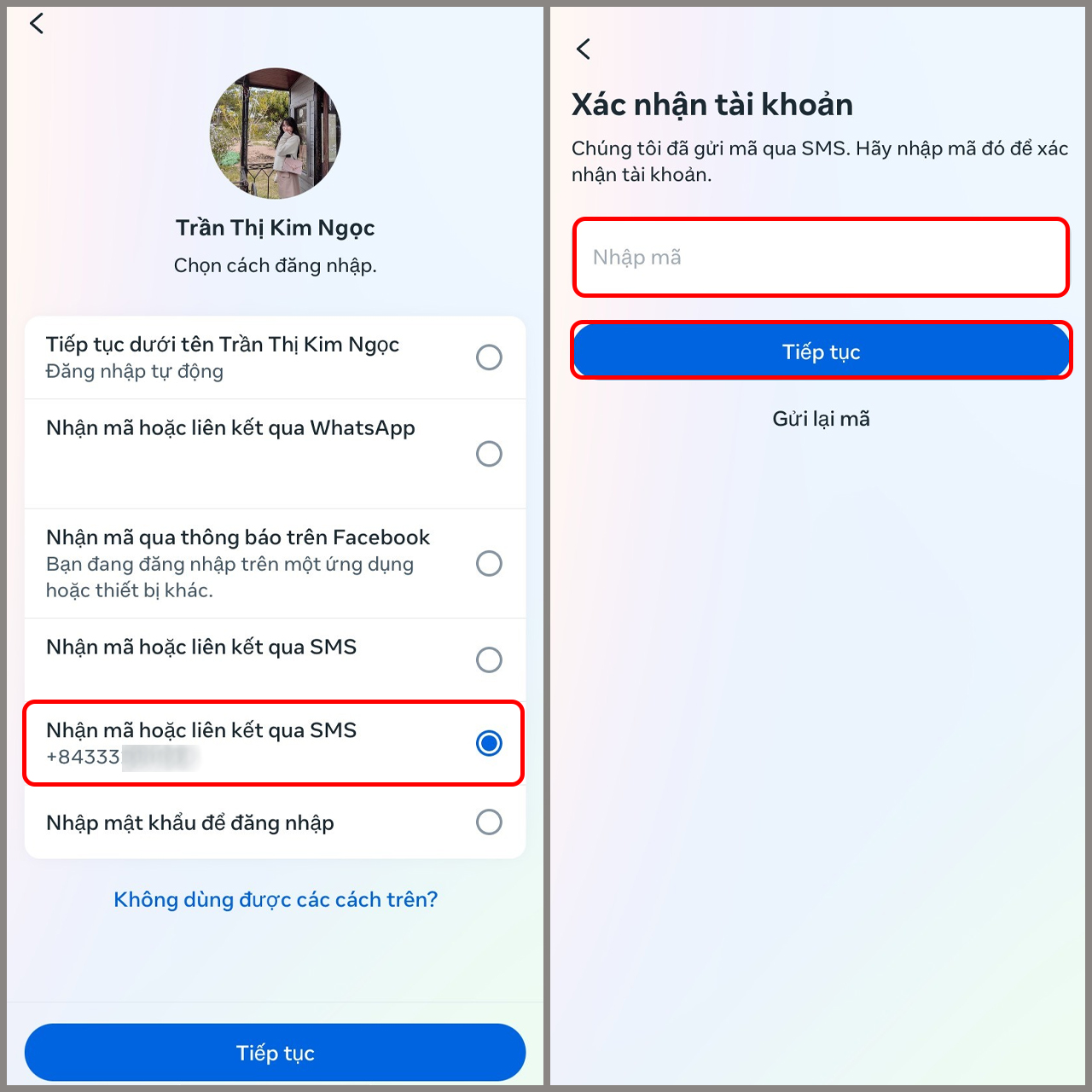 Cách lấy lại mật khẩu Facebook bằng Messenger