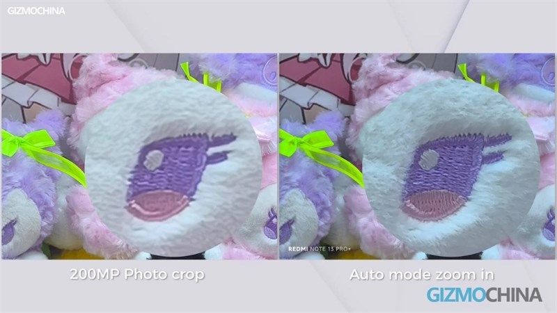 Việc zoom thủ công tạo ra hình ảnh sắc nét hơn đáng kể.