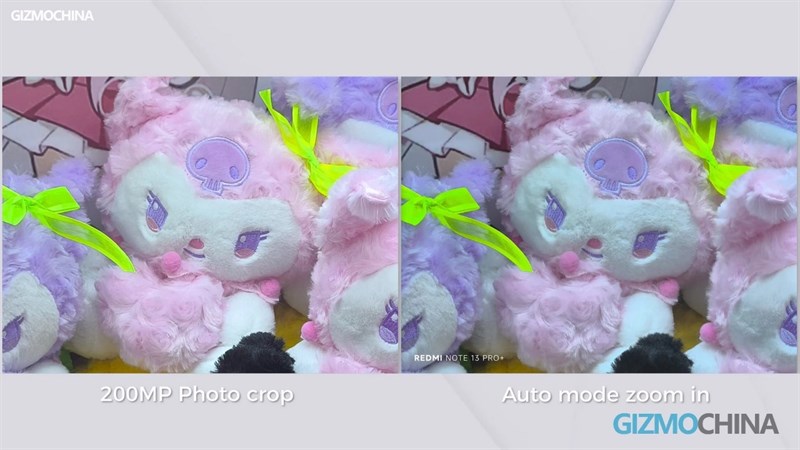 Việc zoom thủ công tạo ra hình ảnh sắc nét hơn đáng kể.