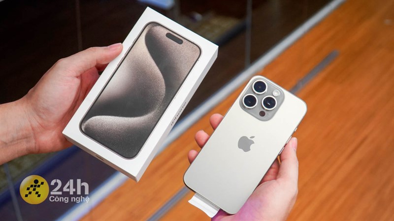 Vẫn quá HOT, giảm toàn bộ iPhone 15 series lên đến tiền triệu