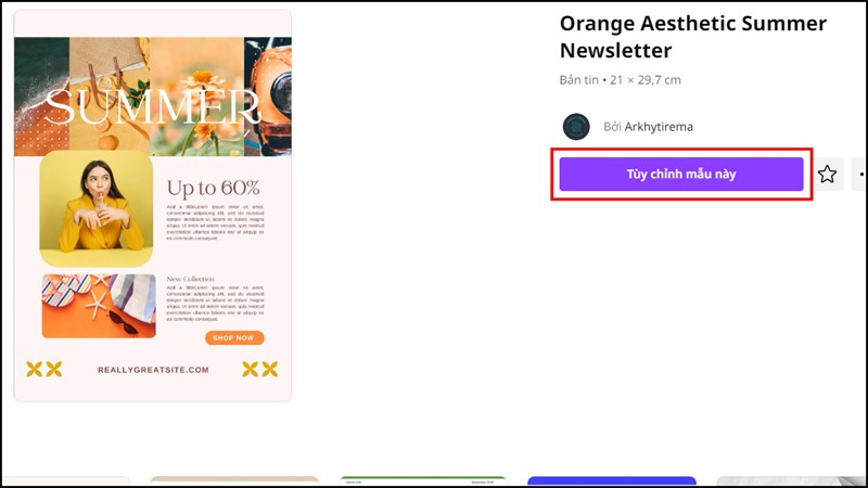 Cách tạo bản tin đơn giản trên Canva Cách tạo bản tin đơn giản trên Canva