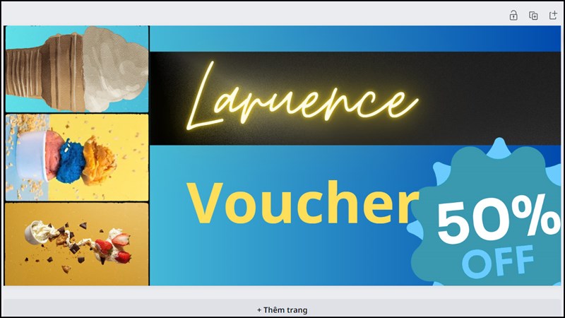 2 cách làm phiếu quà tặng trên Canva