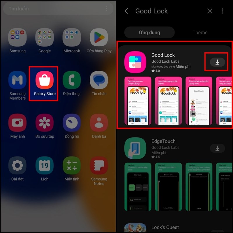 Cách bật hiệu ứng Pop Up trên Samsung