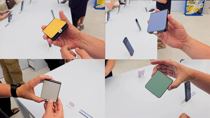Các tuỳ chọn màu sắc mới dành cho Galaxy Z Flip5 là gì?