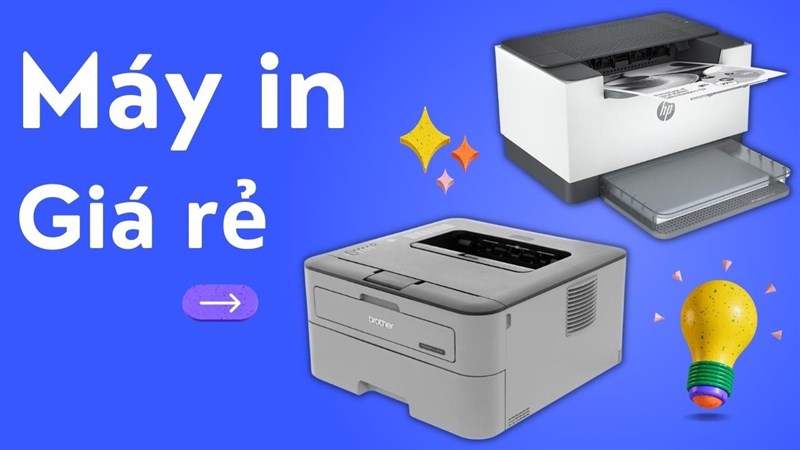 TOP 5 máy in dưới 3 triệu tại TGDĐ: Giá rẻ nhưng chất lượng quá!