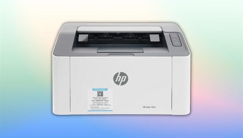 HP 107w Wifi (4ZB78A): Máy in đáng mua nhờ sự tiện dụng cao!