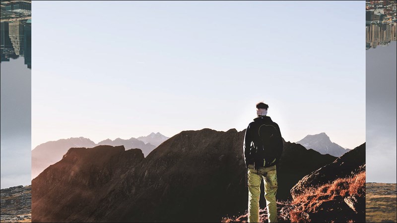 Cách tạo thành phố đảo ngược với Photoshop