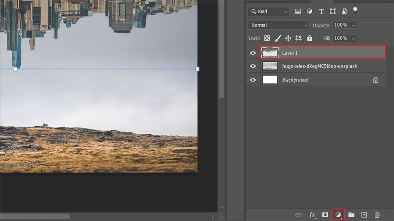 Cách tạo thành phố đảo ngược với Photoshop