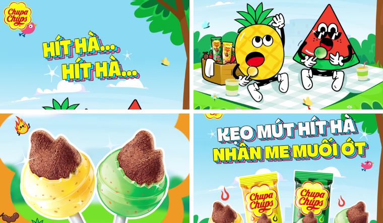Chupa Chups ra mắt Hít Hà Pop - kẹo mút nhân muối ớt đầu tiên tại Việt Nam!