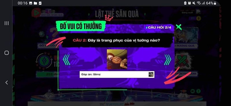 Đáp án Lật Thẻ Săn Quà Liên Quân