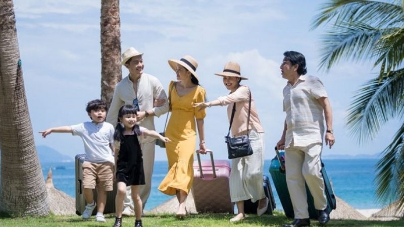 Stay with family to save on hotel expenses