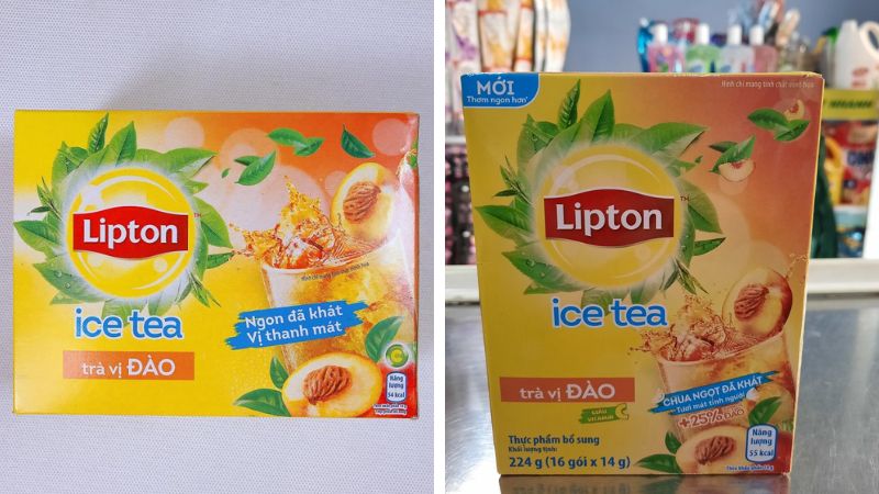 Trà đào Lipton